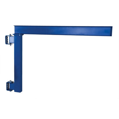 Wall Mounted Jib Crane, 2,000 lb Capacity, 4" W x 97" D x 67.25" H, Space-Saving Design