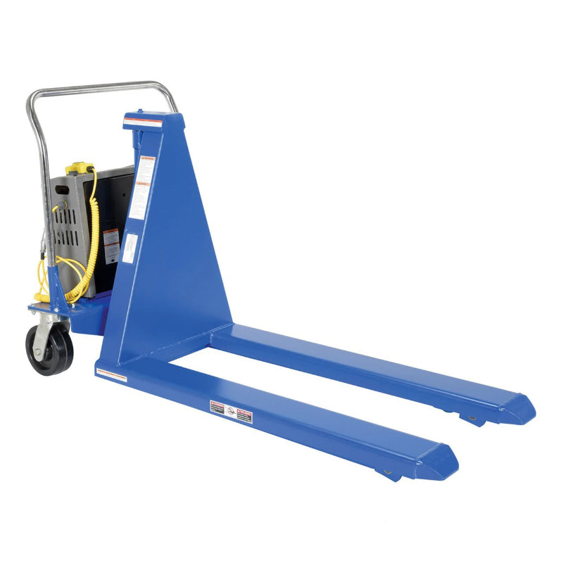 Pallet Jack Lift, 2,500 lbs Load Capacity, 31.5" Lift Height, 12V DC Power, 27" Wide