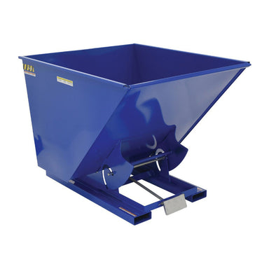  Forklift Trash Hopper, 6,000 lb Capacity, 56.5" W x 68.25" D x 51.75" H, Bumper Release
