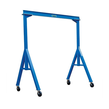 Fixed Height Gantry Crane, 2,000 lb Capacity, 120" W x 64.5" D x 120" H