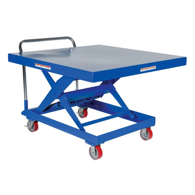 Adjustable Height Platform Cart, 1,000 lbs Load Capacity, 48" W x 50.75" D x 34" H