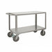  Heavy Duty Truck Cart, 36" W x 72" D, Welded Steel, 2 Rigid & 2 Swivel Casters with Floor Lock