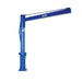  Portable Jib Crane, 96" W x 108.75" H, 96" Boom Length, 360° Rotation, 1 Jib Base Socket