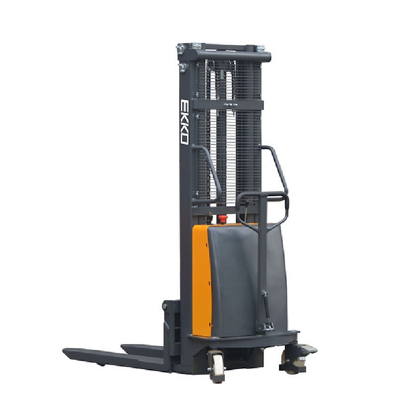 EKKO EA15C Semi-Electric Fork-Over Stacker 3300lbs