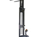 Forklift truck in green and black, designed as a lithium electric straddle stacker with a 4400 lb capacity.