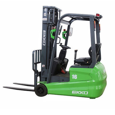 EKKO EK16A-216Li 3-Wheel Lithium Forklift, 3,500 lbs Capacity, 216" Lift Height
