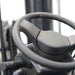 Green lithium-powered EKKO EK30GT-Li forklift positioned on a white background.