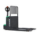 Electric walkie pallet jack EKKO EP18Li, featuring a green and black design, with a maximum load capacity of 4000 lbs.