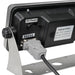 Close-up of the back of the LCD indicator and its cable connection.