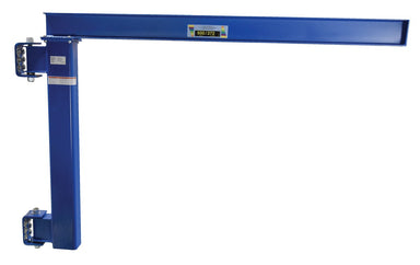 Vestil JIB-LC-6 wall-mounted jib crane with horizontal boom.