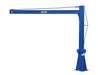Vestil JIB-P-10-10-8 portable-base jib crane with horizontal boom.