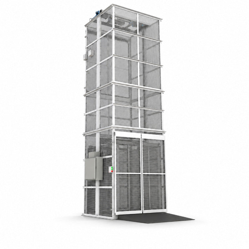  PM Series Vertical Reciprocating Conveyor, 4,000 lb Capacity, 60" x 60" Platform