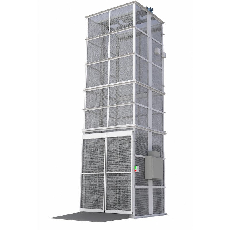 PMB Series Bolt-Together Pallet Lift, 2,500 lb Capacity, 72" x 72" Platform