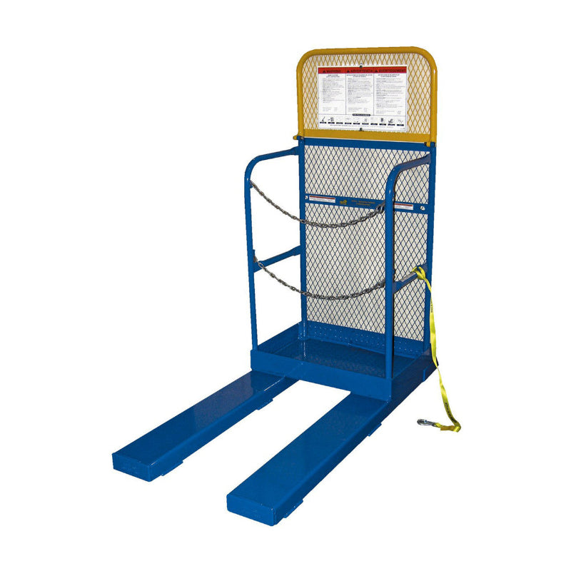  Stock Picker Platform for Warehouse Aisle Picking and Elevated Item Retrieval