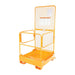 Collapsible Forklift Platform, 89.5" High, Guardrails, Non-Slip Surface