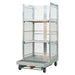 Order Picking Cage and Platform, Aluminum, 40" W x 48" D x 88" H, 2,000 lb Capacity, Toyota Lift Type
