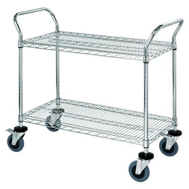  2-Shelf Conductive Wire Utility Cart