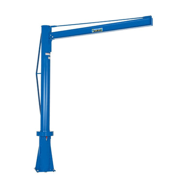  Portable Jib Crane, 96" W x 132.75" H, 96" Boom Length, 360° Rotation, 1 Jib Base Socket