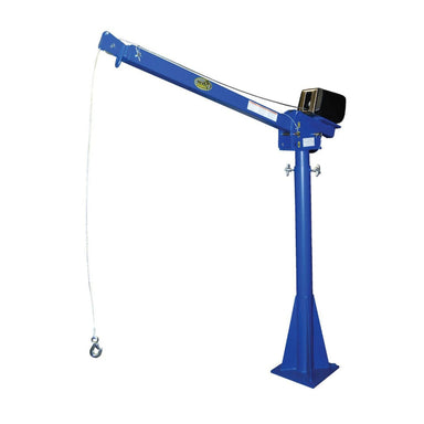  Industrial Jib Crane, 2,000 lb Uniform Capacity, 360° Manual Rotation