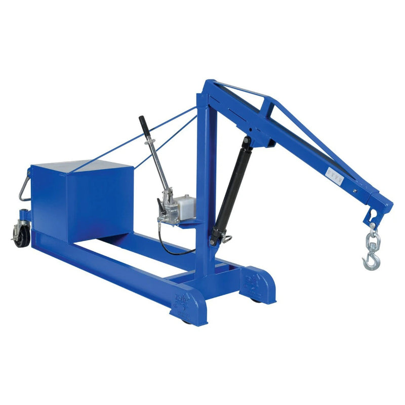  Counterbalance Floor Crane, 2,000 lb Capacity
