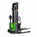 EKKO EB13E-138Li opposite three-quarter view with forks lowered.