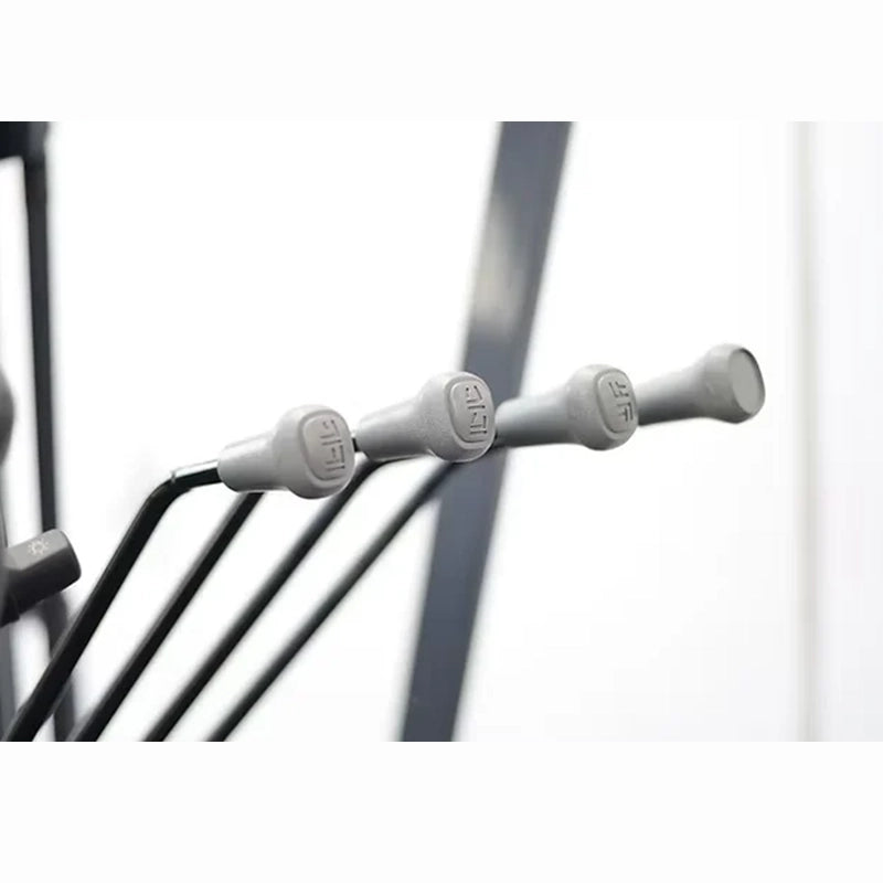 EKKO EK20TLP close-up of hydraulic control levers.