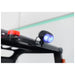 EKKO EK25TLP close-up of rear-mounted safety lights.