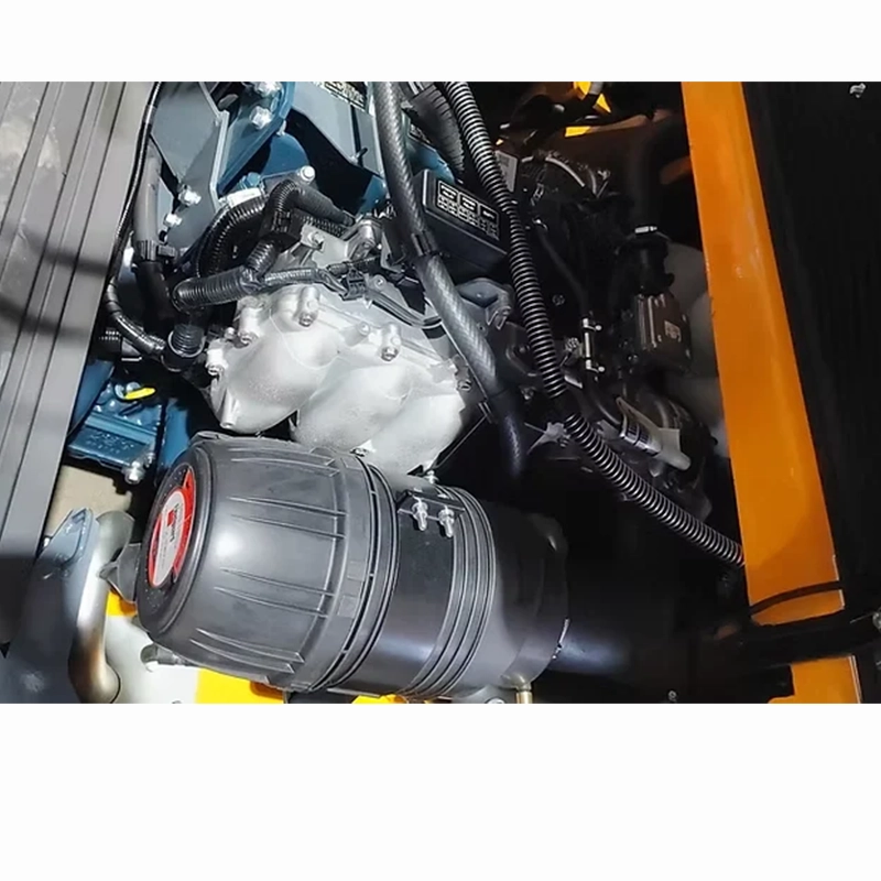 EKKO EK50LP close-up of the engine compartment.