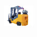 EKKO EK50LP rear three-quarter view showing the counterweight and overhead guard.
